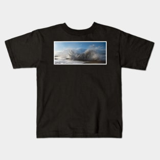 Waves at Sheringham Kids T-Shirt